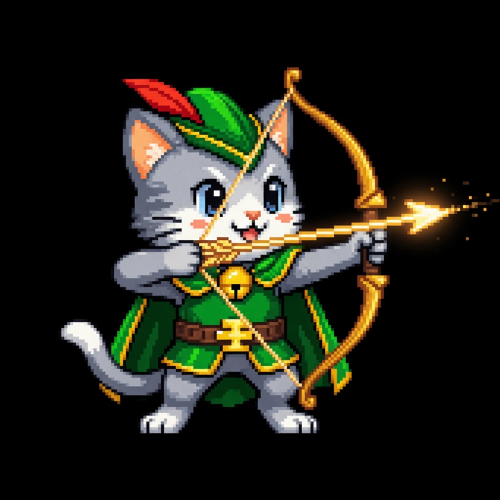 Pickles loosing a golden arrow